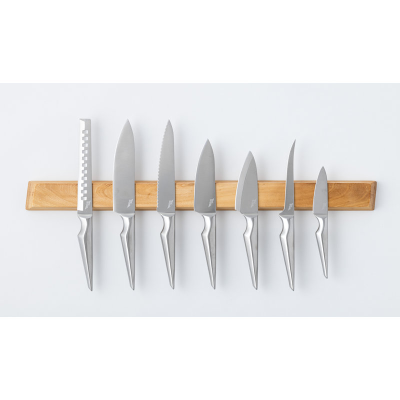 Edge Of Belgravia Teak Magnetic Knife Holder