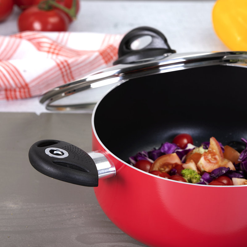 7 - Piece Non-Stick Aluminum Cookware Set