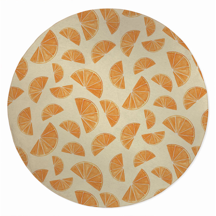Summer Oranges Outdoor Rug