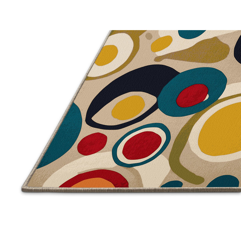Bold Bounce Rug, Round 4'