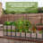 Tahmel Raised Garden Bed Planter Box With Trellis,For Climbing Vegetables,W/Self-Watering & Wheels