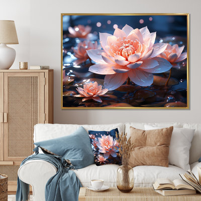 Fleur de lotus, symbole de la pureté I - impression