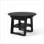 Table de salle à manger extensible ronde 43,3 "à 59" pour 4-6, table de cuisine ronde à ovale avec rallonge rabattable, base stable en H et tablette de rangement, noir-1228568106