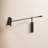 Eros Steel LED Swing Arm Sconce
