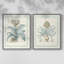 Willow Blue Besler III - reproduction encadrée de qualité supérieure - prête à être accrochée - aucun clou requis - aucun clou requis-572726507-572726511