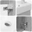 Single Bathroom Vanity with Ceramic Basin-1819153392