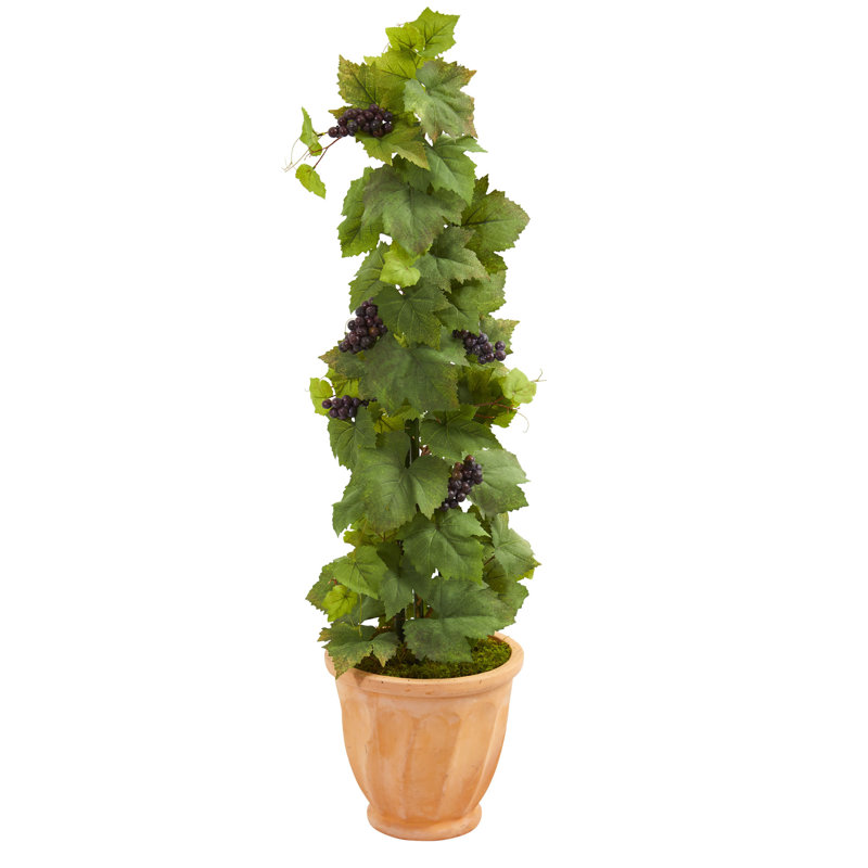 Plante grapevine artificielle 39" en pot à fleurs