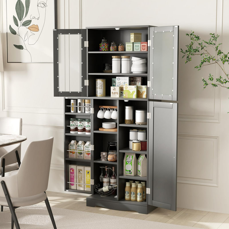 Garde-manger 63,5 po Reyburn, Noir