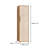 Klara Wood-Frame Single Door Armoire