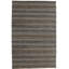 Tapis géométrique noir / blanc / brun clair tissé à plat à la main Spigner-1845778933