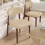 Chaise rembourrée en bois massif robuste et durable - Chaise d'appoint pour un confort et un soutien durables-1537912045-1537912042