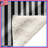 Black White Vertical Stripes Blankets-123584817
