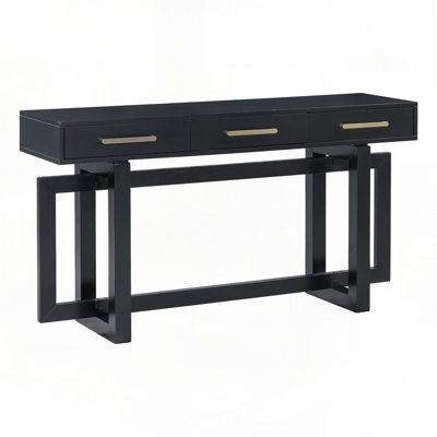 3-Drawers Console Table for Entryway, Hallway, Living Room