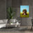 Epic Graffiti 'Ball Hog No. 2'  by Lucia Heffernan Canvas Wall Art