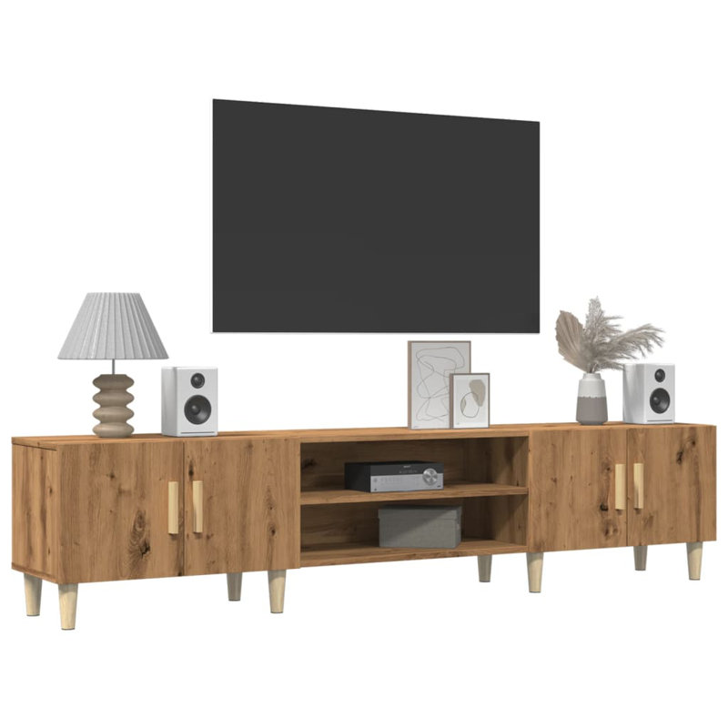 Kyeisha TV Cabinet 180x31.5x40 cm Engineered Wood, Artisan Oak