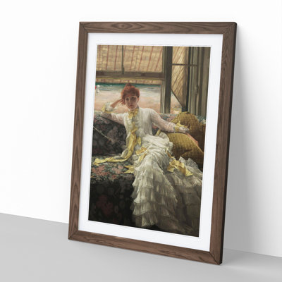 Lady at the Seaside by James Tissot - Picture Frame Painting