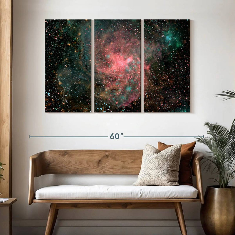 Oberle Galaxy, 32" H x 50" W