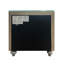 Table de chevet en velours Lucienne