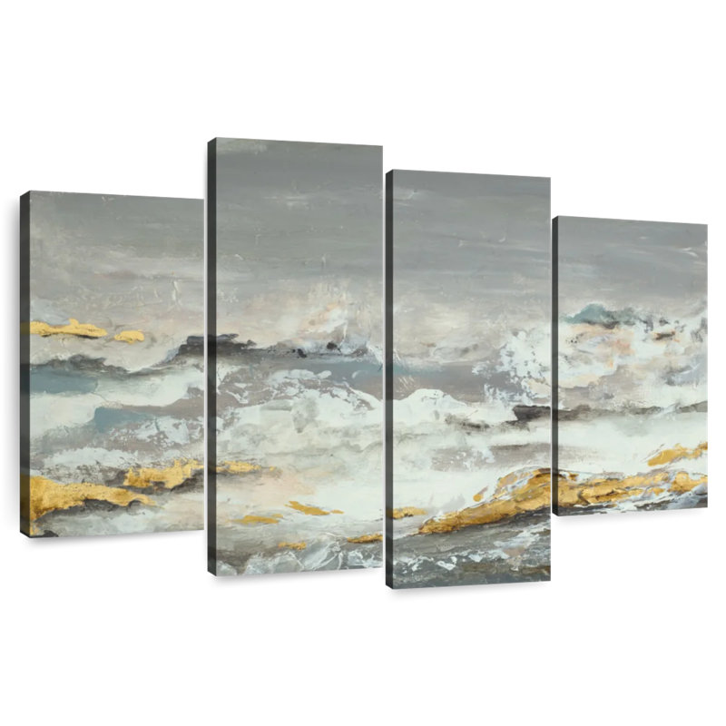 Avery Golden Rocks, 32" H x 52" W