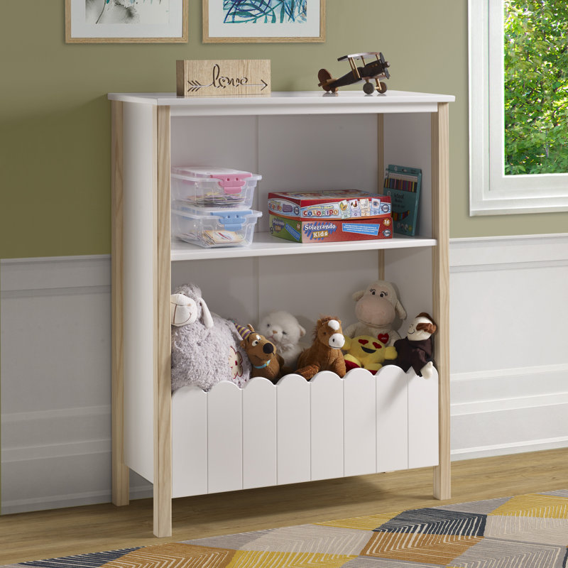 Jowers Pine Wood 46.5'' H x 35.63'' W Kids Bookcase