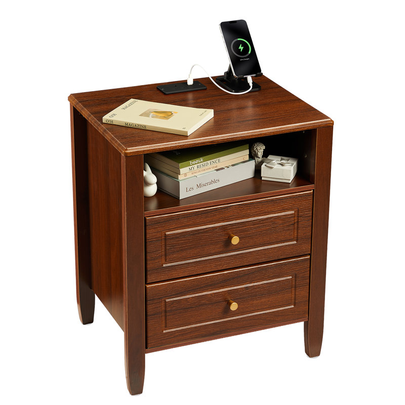 50 cm W Bedside Table