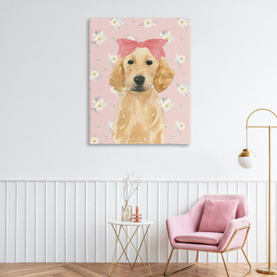 Picture Ready Retriever Canvas, design by Lucille Price