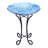 Cheffetz Glass Mosaic Birdbath
