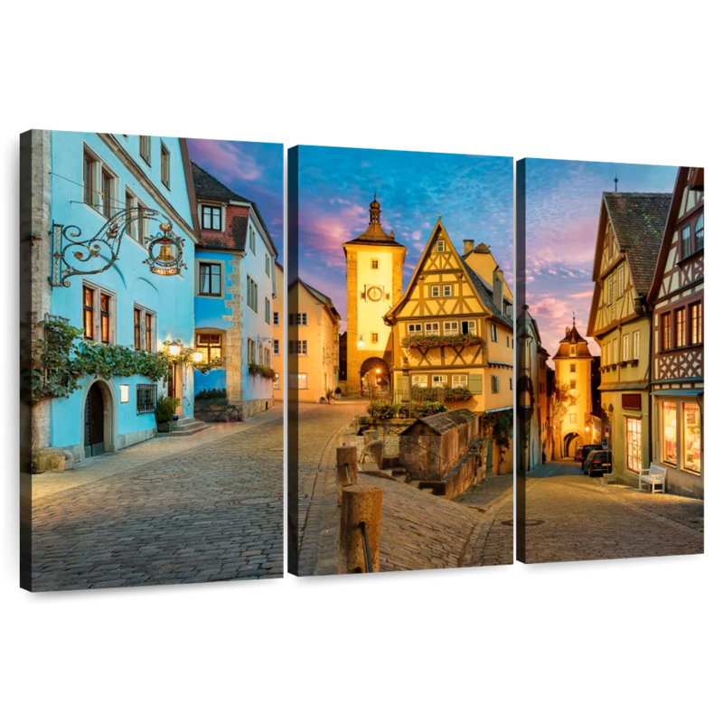 Lilie Rothenburg-sur-la-Tauber, H 32 po x l 50 po