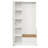 Raimer  Hall Tree with Flip-Up Bench, Minimalist Hallway Shoe Cabinet with Adjustable Shelves, Multifunctional Furniture with Hanging Hooks-1174903836