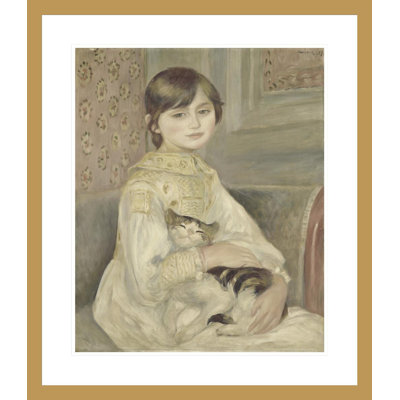 «Julie Manet» par Pierre-Auguste Renoir, impression giclée encadrée