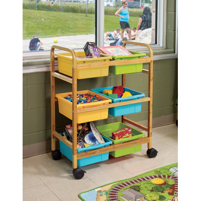 Bamboo Teaching Cart