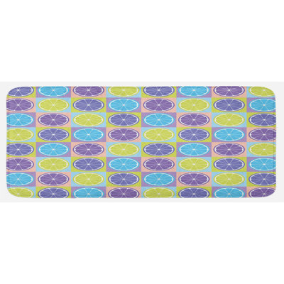 Tapis de cuisine abstrait