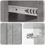 49 cm W Bedside Table-994525298