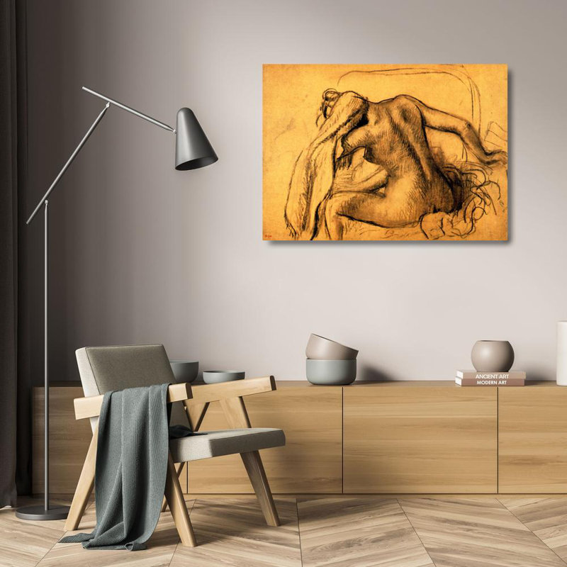 La Toilette, 17" H x 24" W