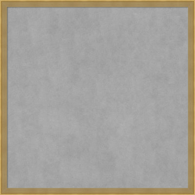 Incline Dark Gold Framed Magnetic Board - Magnet Board, Organization Board