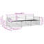 249.5cm Wide Patio Sectional Set