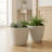 Tahmina Ribbed Round Composite Planter Set-252329272-198637657-252329279