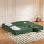 Canapé-lit convertible de 80 po pour très grand lit avec 2 coussins, canapé-lit pliant en velours côtelé, aucun assemblage requis, canapé-lit de salon pour les petits espaces de salon-2086747381