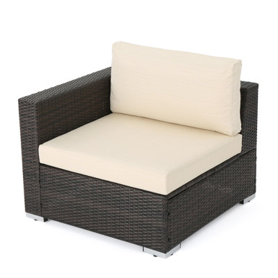 SANTA ROSA - LEFT ARMCHAIR (MBRN +ALU)
