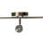 Ensemble de rail d'éclairage 3 lumières 24 po 24 po