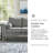 Magoria Upholstered 85'' Sofa & Chaise