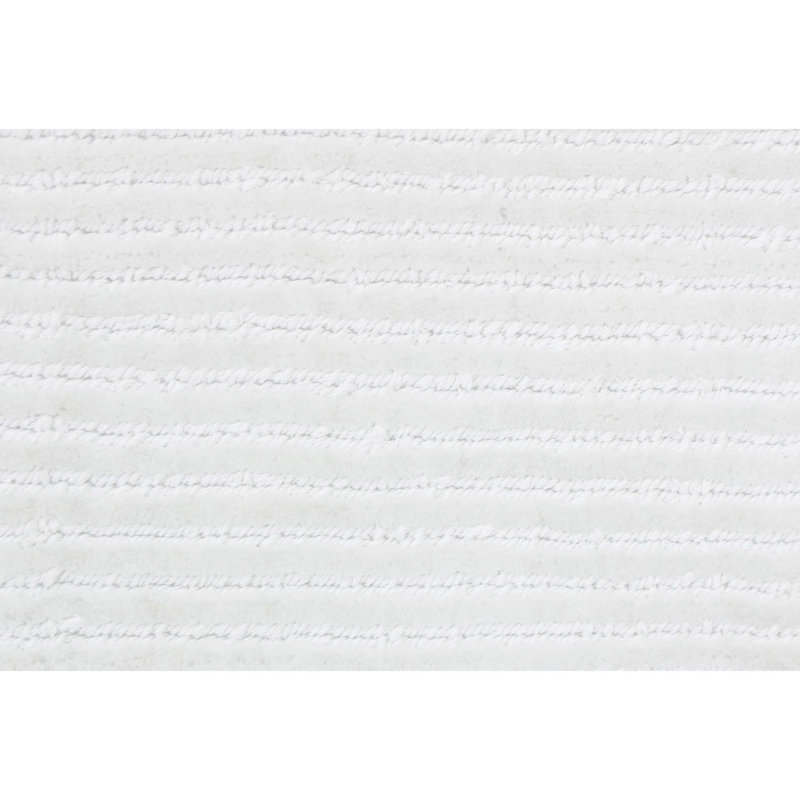 Tapis blanc de haute qualité noué à la main, Rectangle de 2 pi x 3 pi