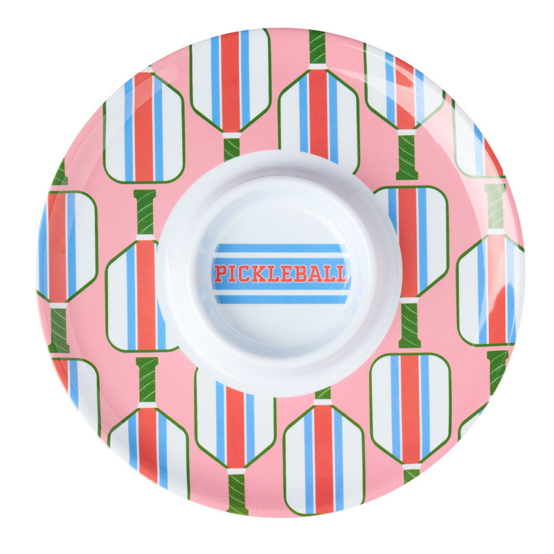 Pickle Ball en mélamine Chip & Dip