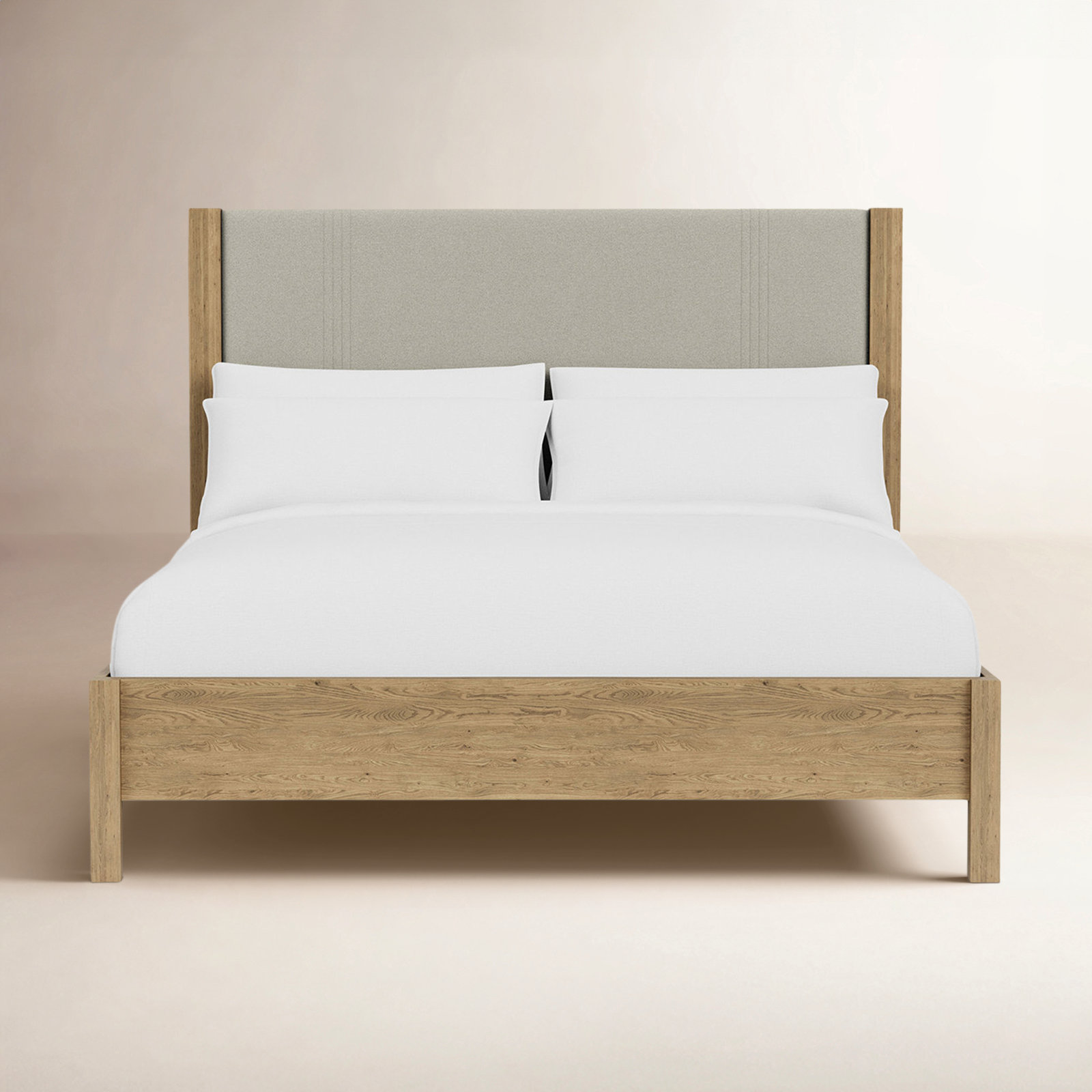 Laroche Upholstered Panel Bed, King
