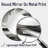 Black And White Wave Photo I - Beach Decorative Wall Mirror, Gray Mirror, Printed Metal Art-121543957-99619529
