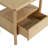 Masie 1-Drawer Oak Nightstand, Light Oak