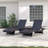 Blaise Outdoor Iron Chaise Lounge Set-114810547