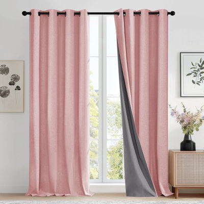 Ipswich Blackout Thermal Grommet Curtain Panels