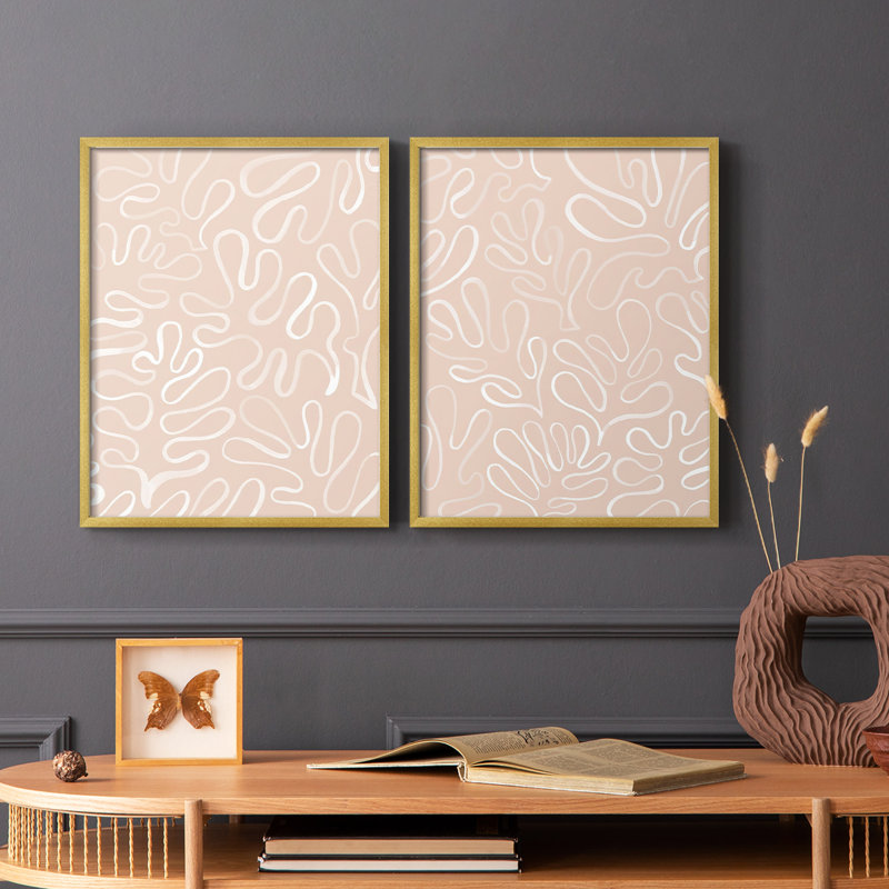 Matisse pièces III - reproduction encadrée de qualité supérieure - prête à être accrochée - aucun clou requis - aucun clou requis
