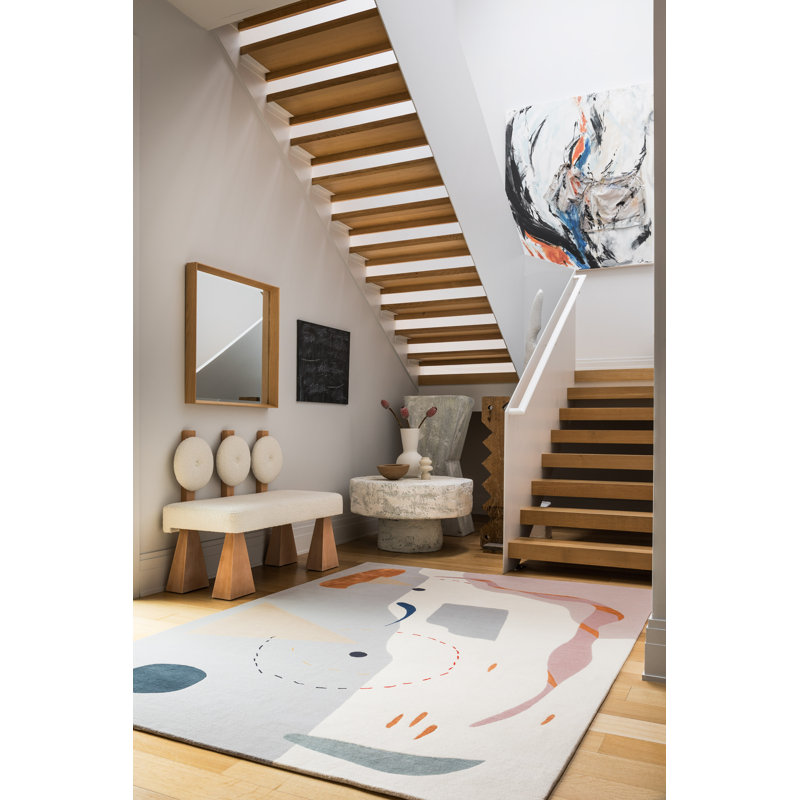 Dancer Rose Area Rug, Rectangle 12' x 18'